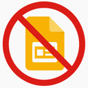 No AI Google Slides
