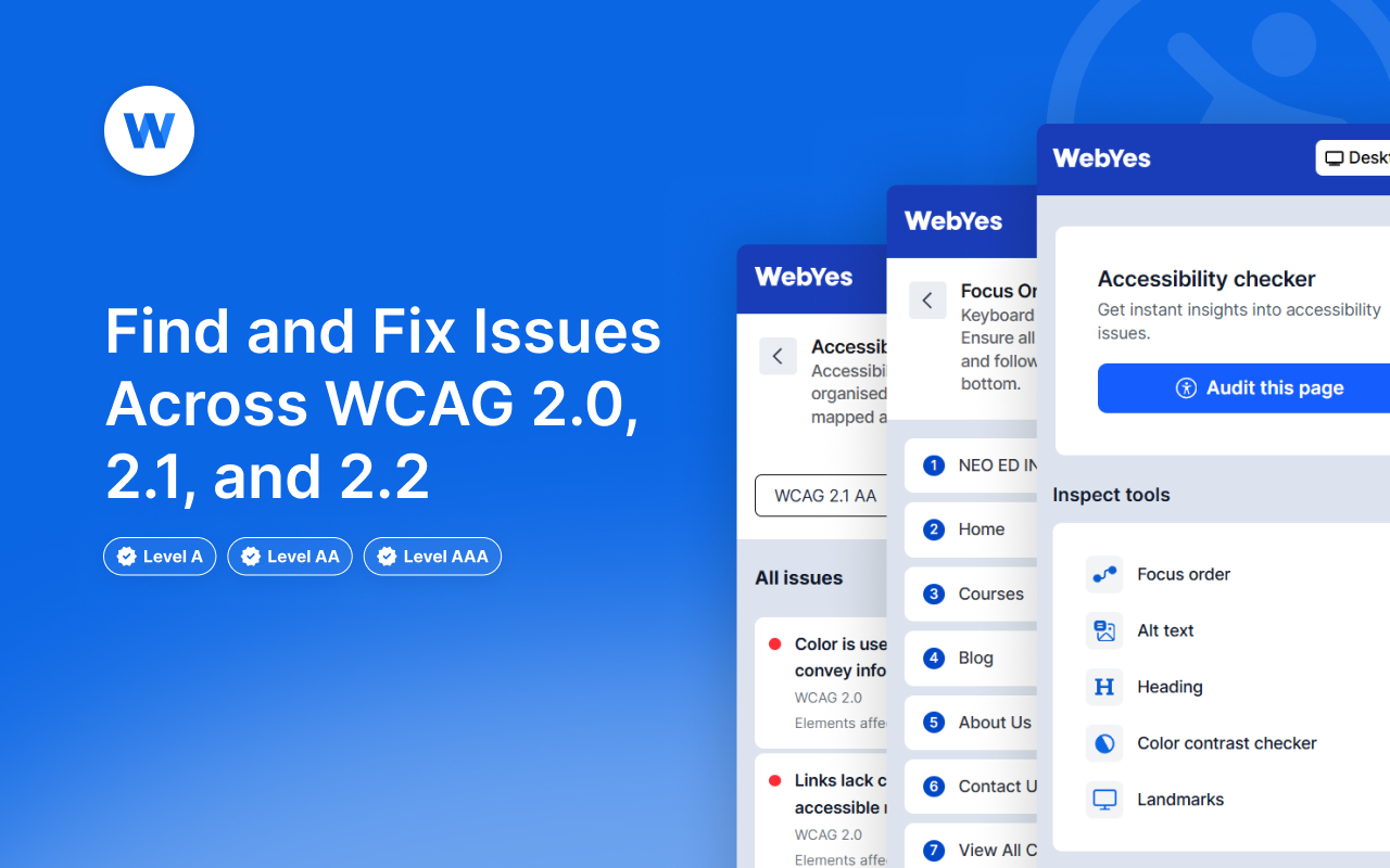Accessibility Checker by WebYes - 截图 1