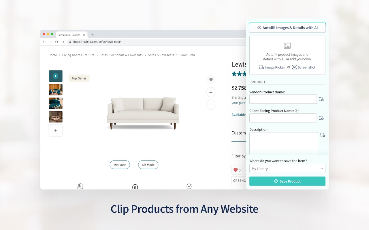 DesignFiles Product Clipper - 截图 1