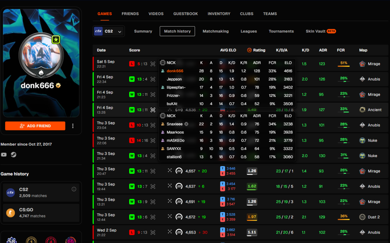 FACEIT FORECAST - 截图 2