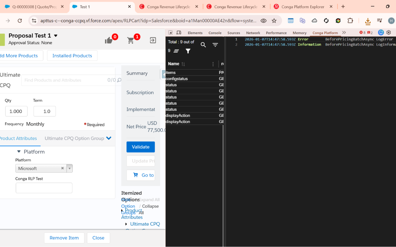 Conga Platform Extension - 截图 4