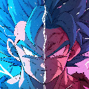 Goku SSGSS Live Wallpaper New Tab