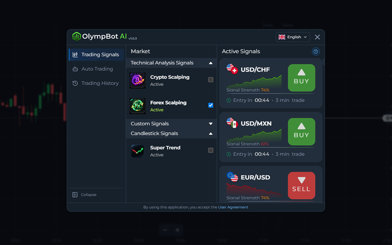 Olymp Robot AI - 截图 1