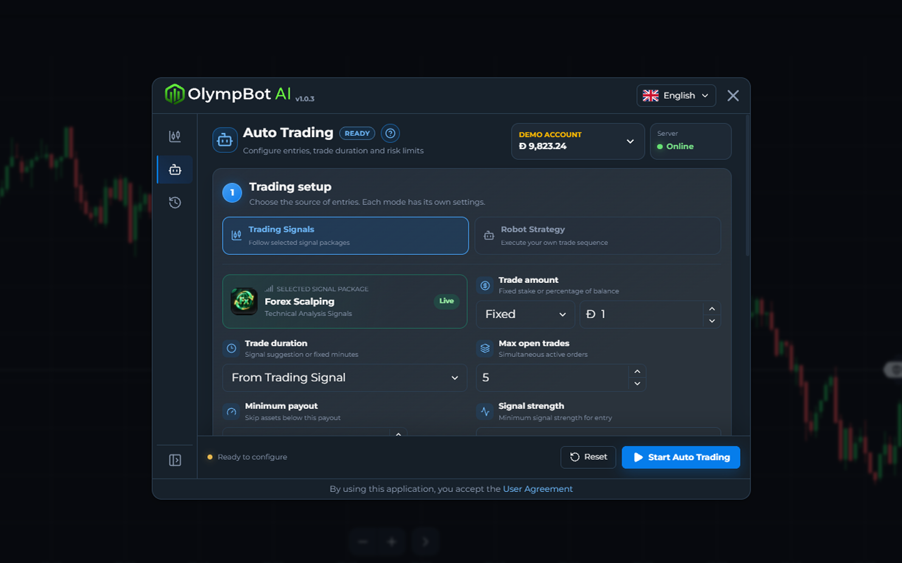 Olymp Robot AI - 截图 2