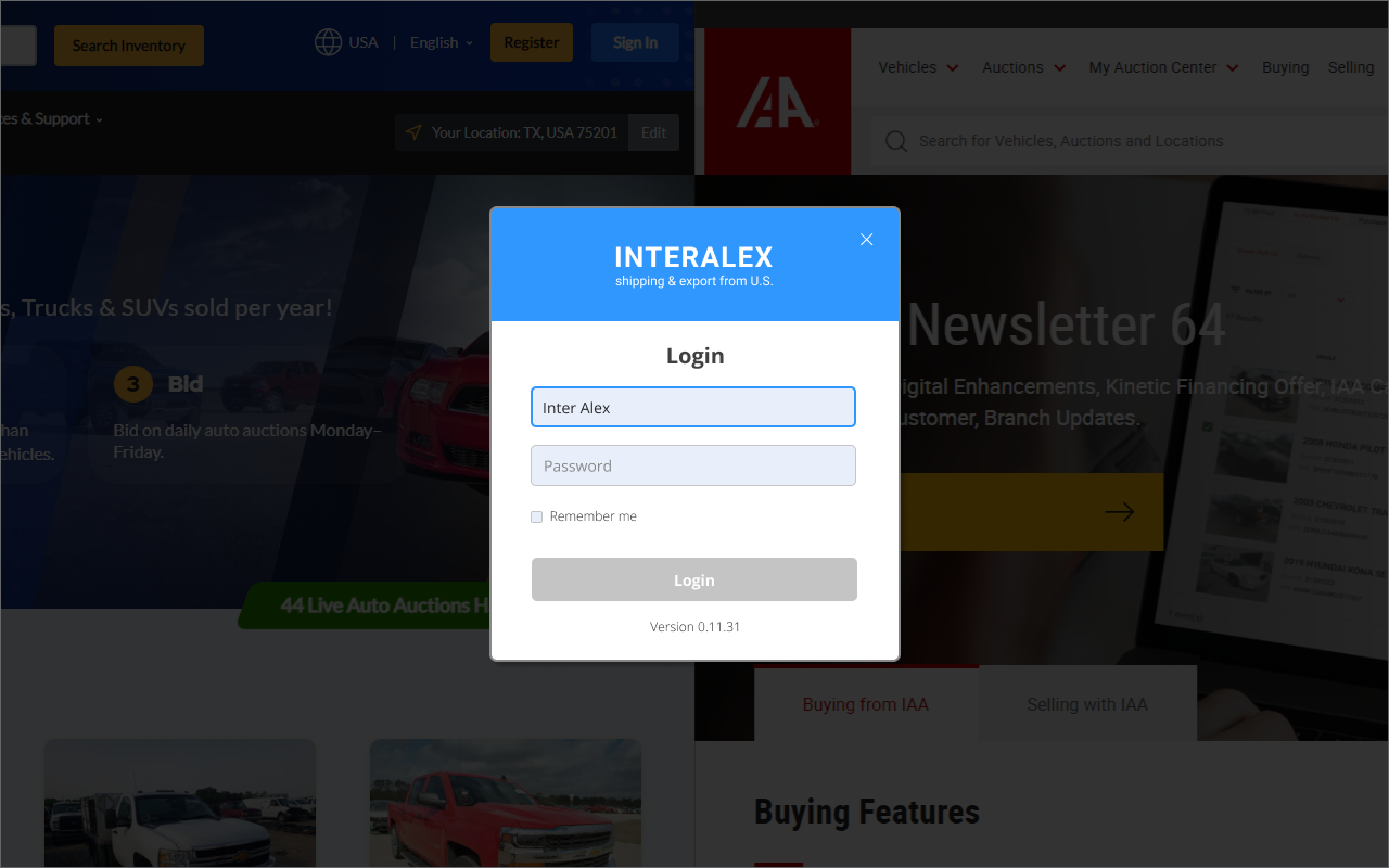 INTERALEX - 截图 2