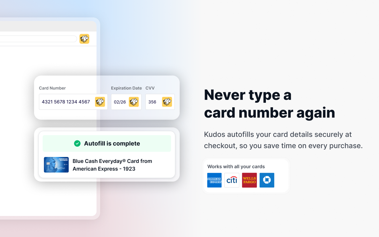 Kudos: Put Your Cards to Work - 截图 4