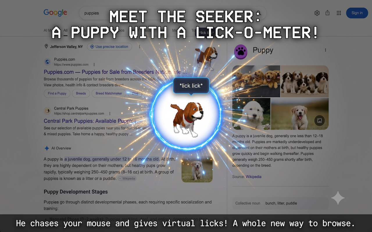 The Seeker - Cute Virtual Pet & Desktop Buddy - 截图 2