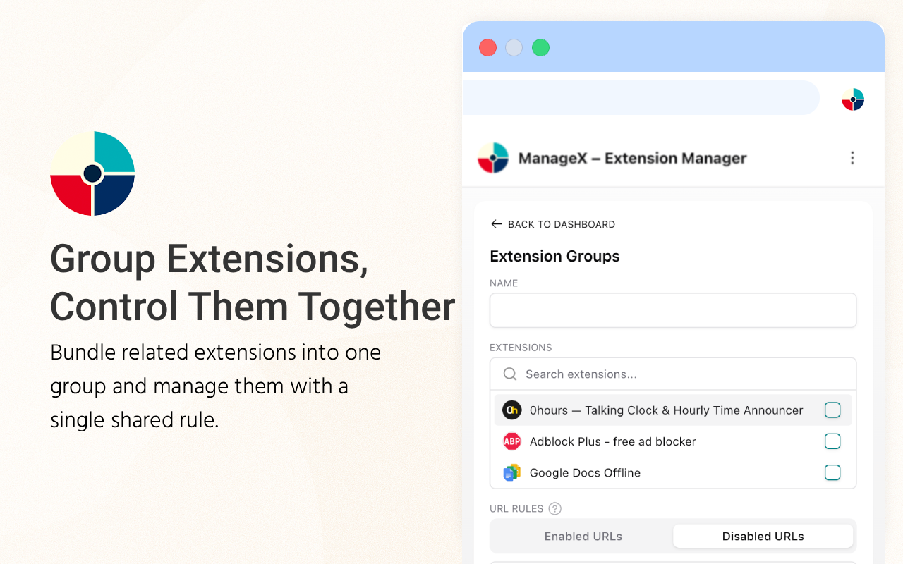ManageX – Extension Manager - 截图 3