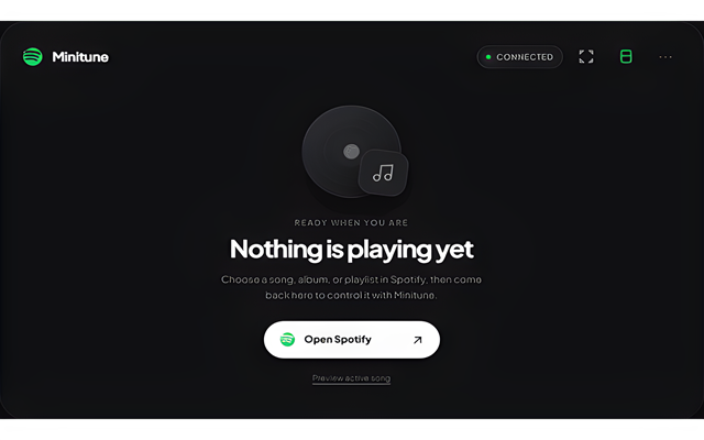 MiniTune – Spotify Player & Hotkey Controller - 截图 2