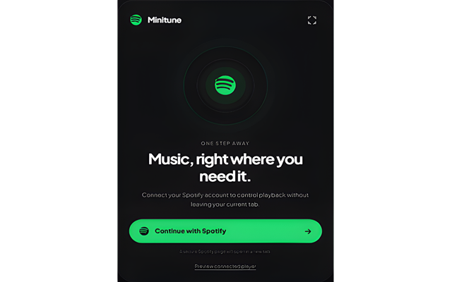 MiniTune – Spotify Player & Hotkey Controller - 截图 3