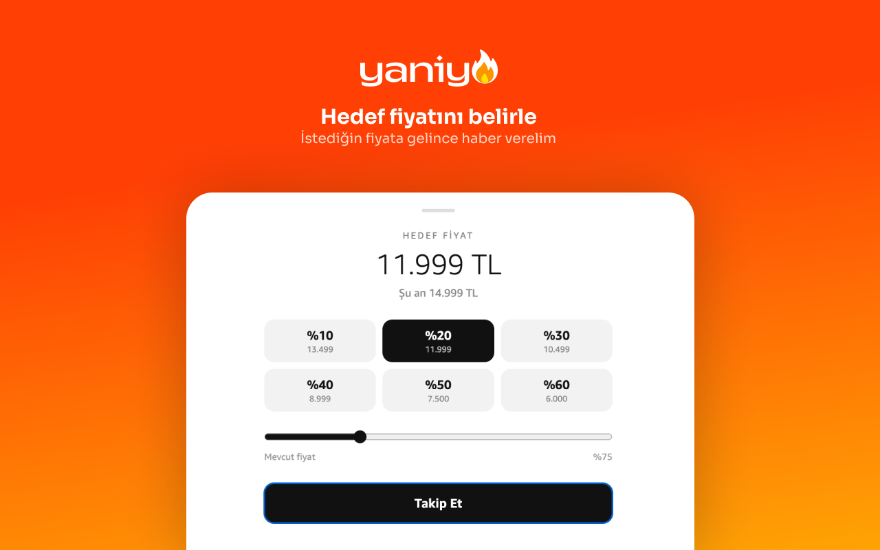 Yaniyo.com: Amazon Türkiye Fiyat Geçmişi & Fiyat Takip - 截图 2