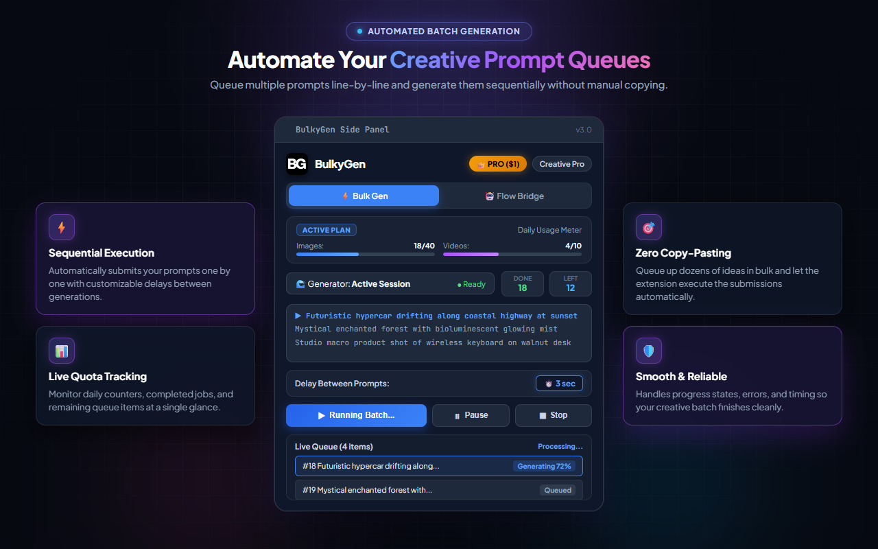 BulkyGen- Flow Automation - 截图 4