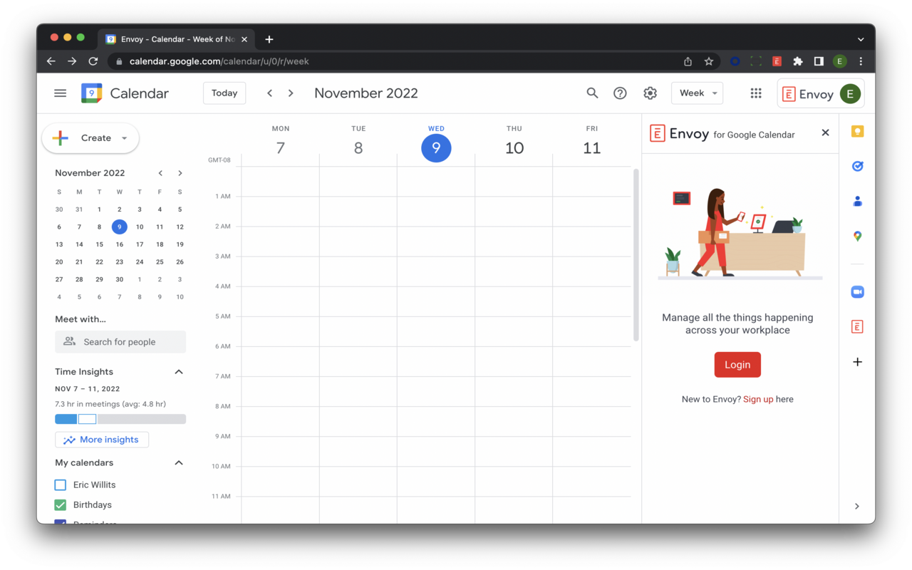 Envoy for Google Calendar - 截图 4