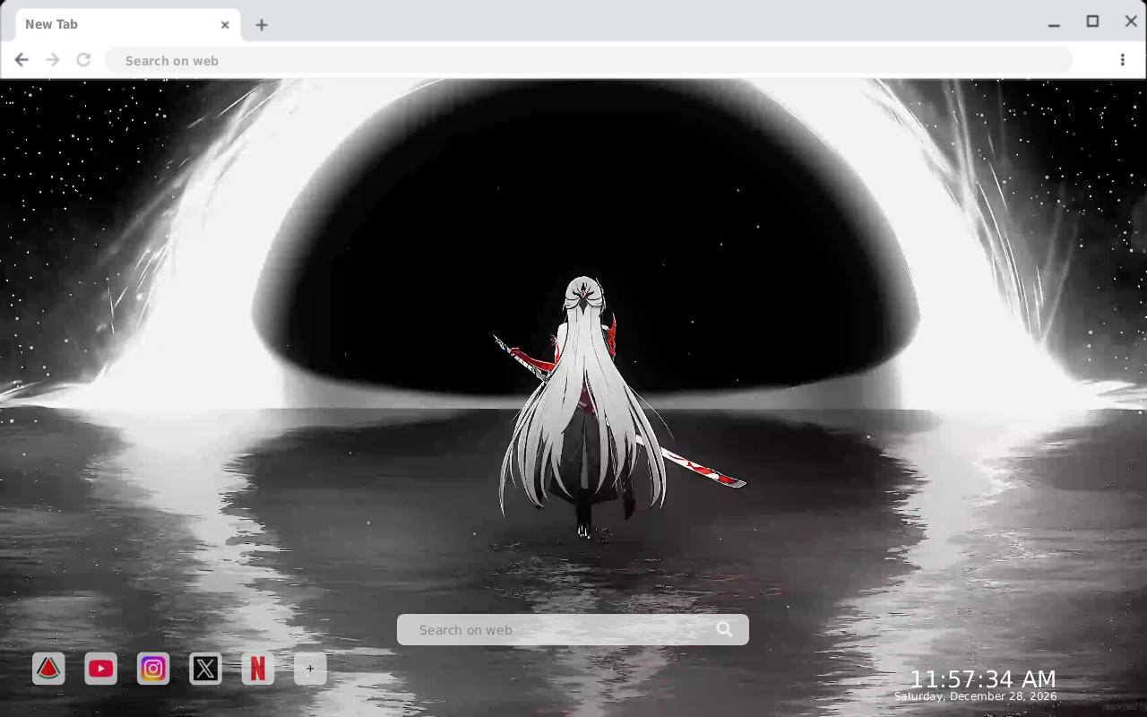 Acheron Black Hole Honkai Star Rail Live Wallpaper - 截图 2