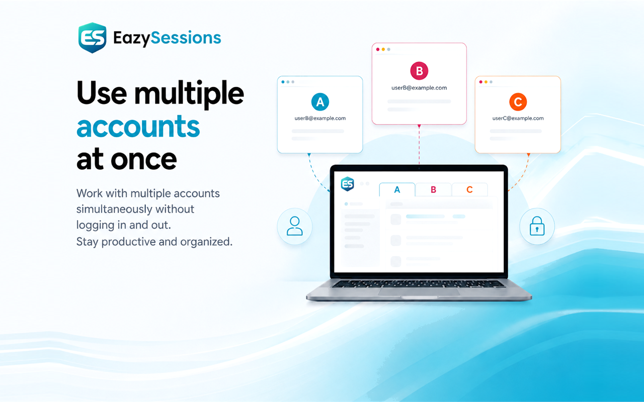 EazySessions - Multi-Login, Sessions Management with AI - 截图 1