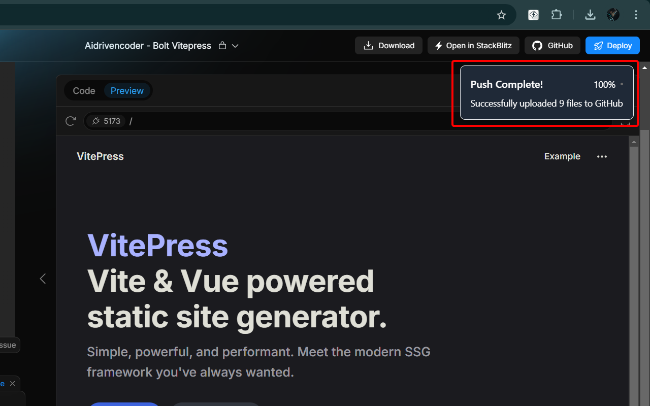 Bolt to GitHub - 截图 5