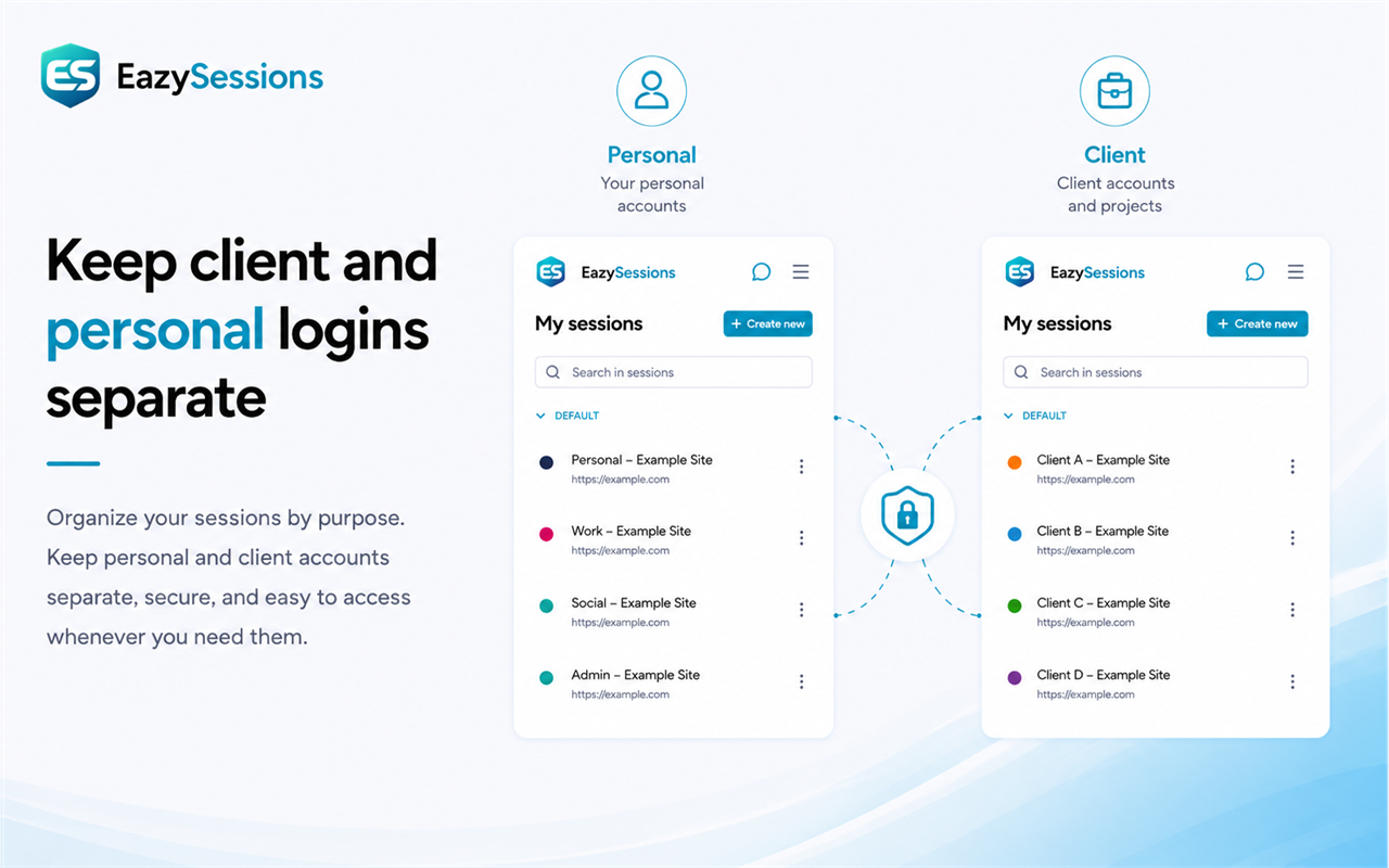 EazySessions - Multi-Login, Sessions Management with AI - 截图 5