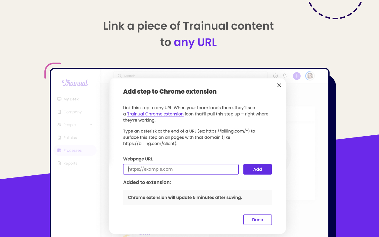 Trainual Chrome Extension - 截图 2