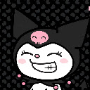 Sanrio Kuromi Big Grin Retro Live Wallpaper