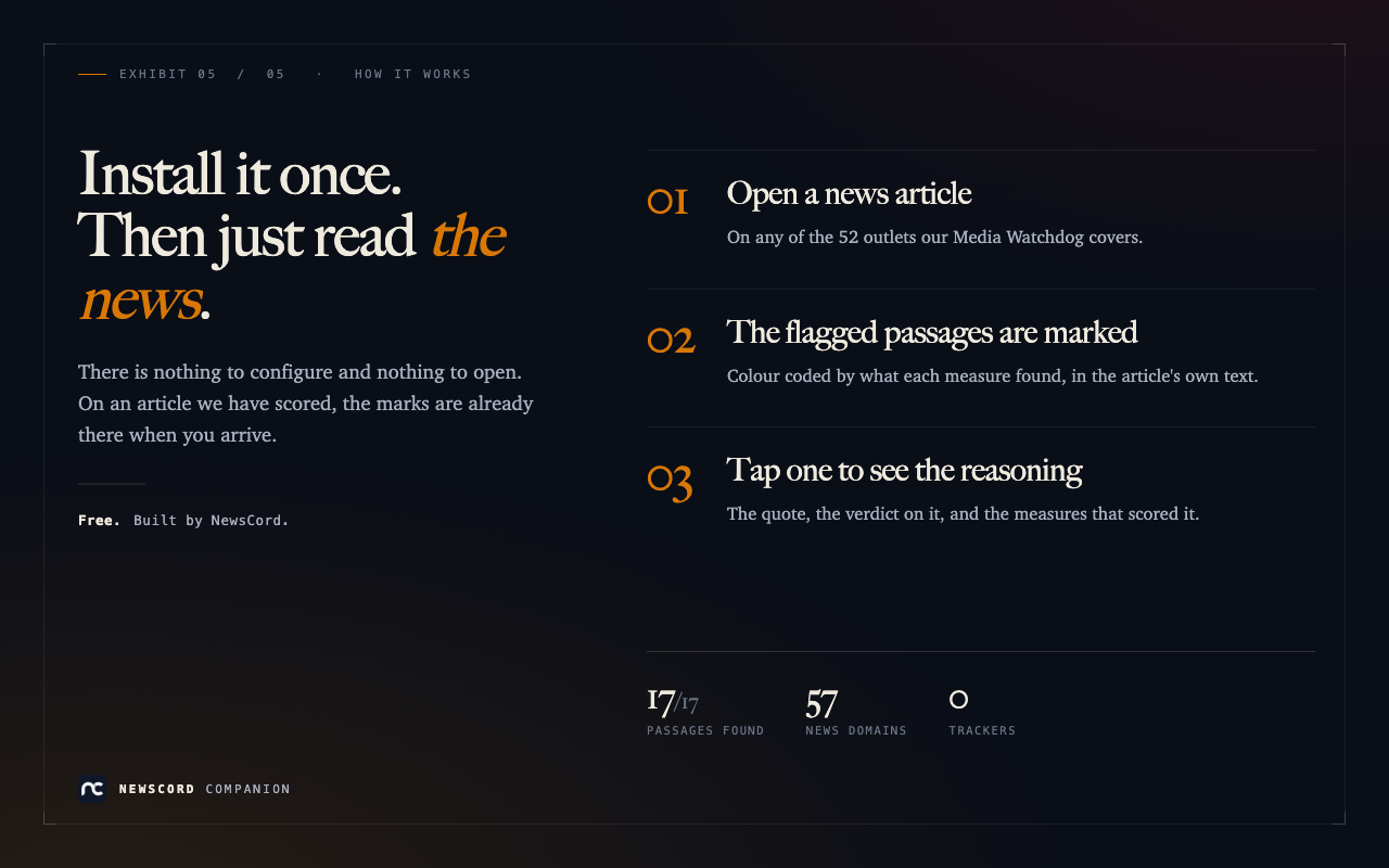 NewsCord Companion: Media Bias Highlighter - 截图 5
