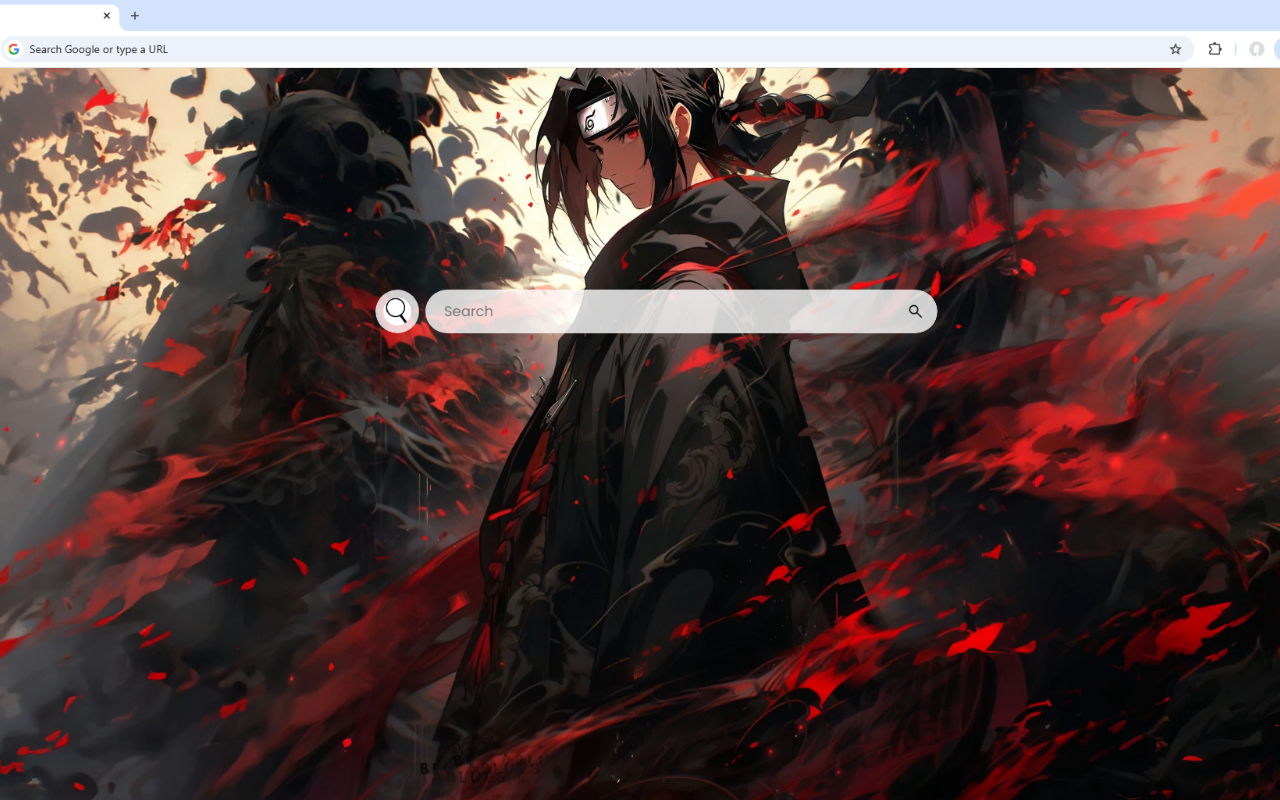 Itachi Uchiha - Black Cloak Live Wallpaper - 截图 1