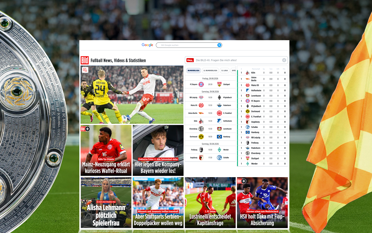 BILD - Bundesliga-News - 截图 1