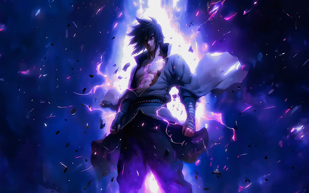 Sasuke Uchiha Live Wallpaper - 截图 1