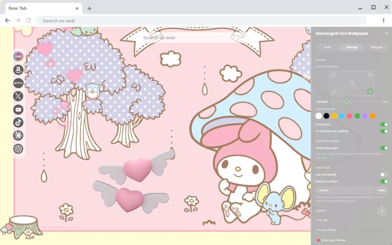 My Melody Wallpaper 4K - 截图 2