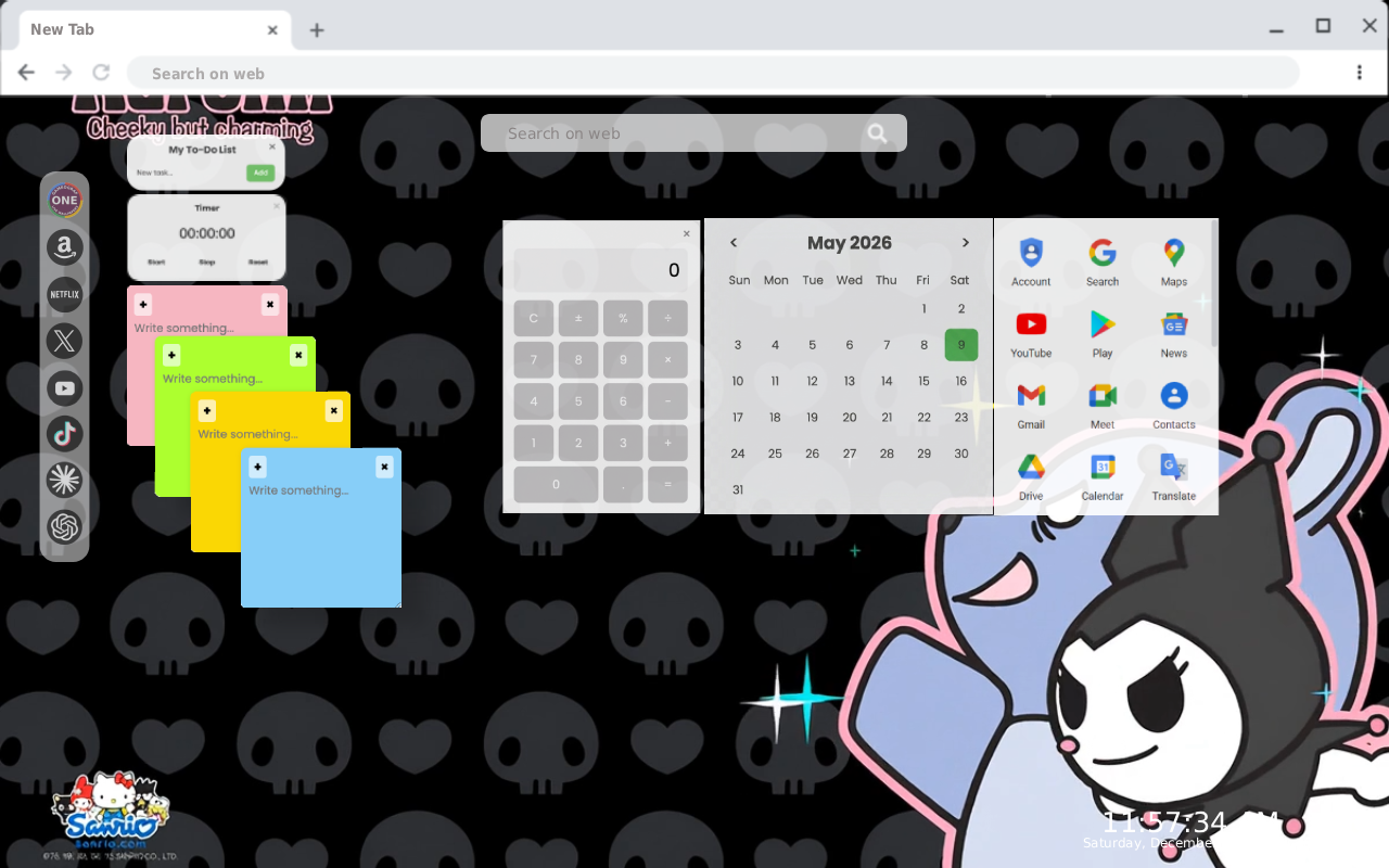 Kuromi Cheeky but Charming live Wallpaper - 截图 3
