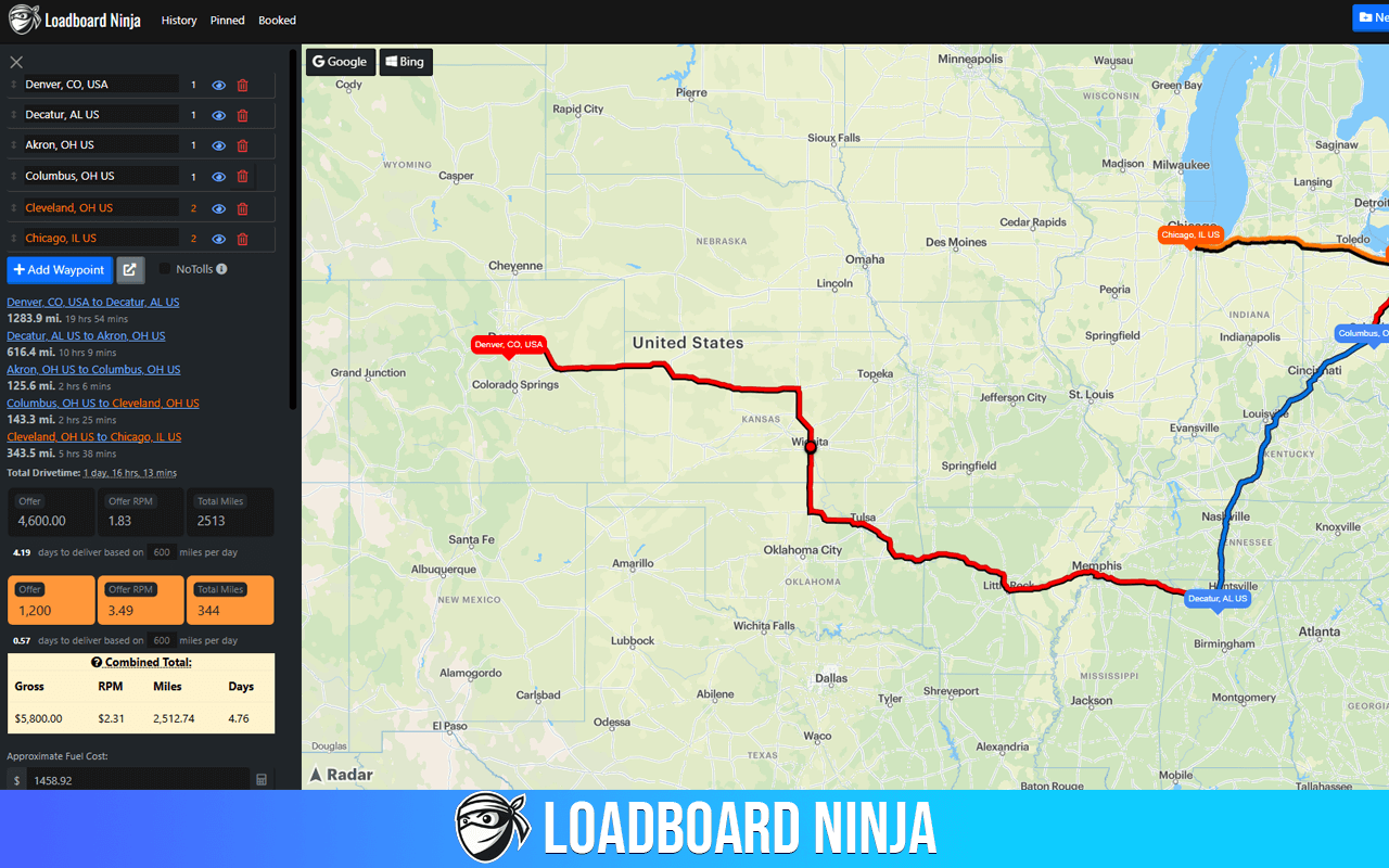 Loadboard Ninja by NinjaTMS : Supercharge your loadboard - 截图 5