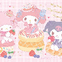 Cute My Melody Kuromi My Sweet Piano Desserts