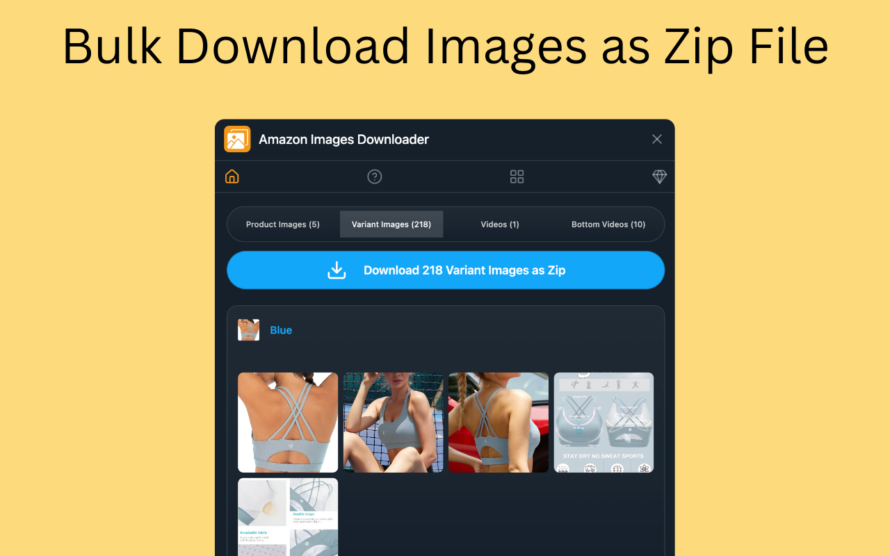 Amazon Images Downloader - Amazon Image & Video Downloader - 截图 3