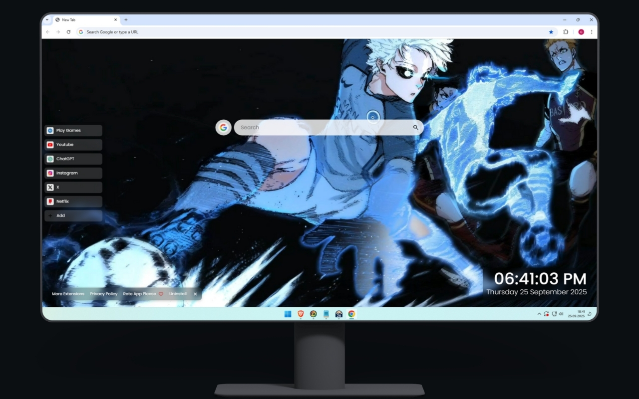 Seishirou Nagi Ball Control Blue Lock Live Wallpaper - 截图 2
