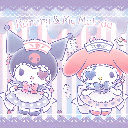 Cute Kuromi & My Melody Nurse Live Wallpaper New Tab