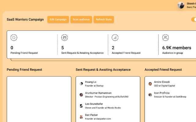 ReachOwl - Social media DM automation tool - 截图 2