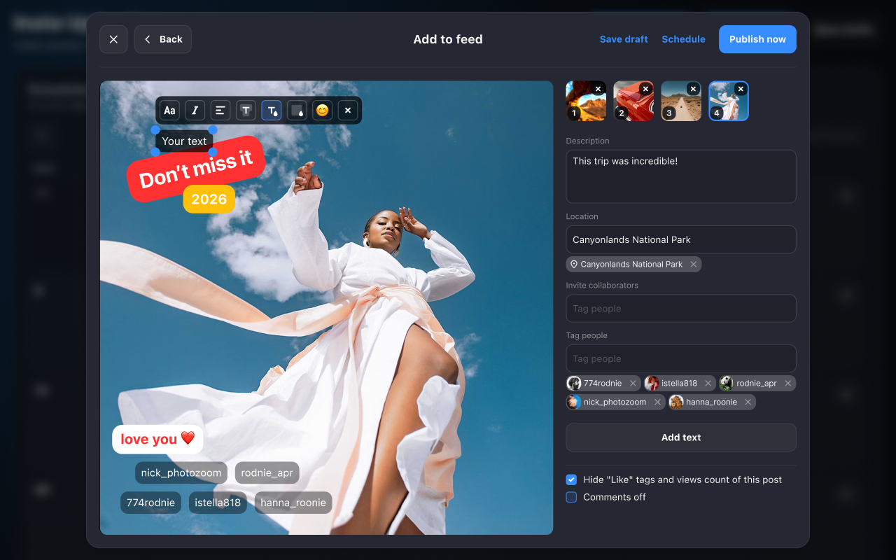 EasyLoad:Instagram上传与定时发布 - 截图 1