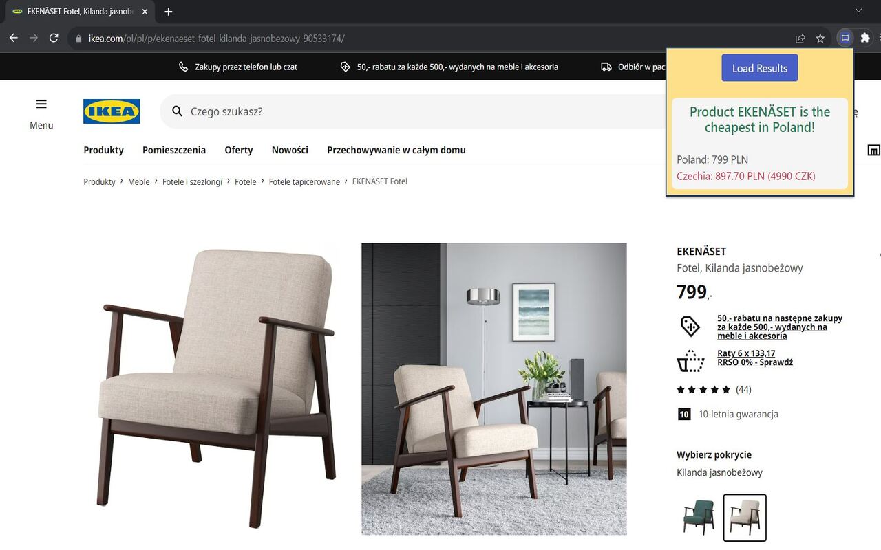International Store Prices Comparison Tool - 截图 1