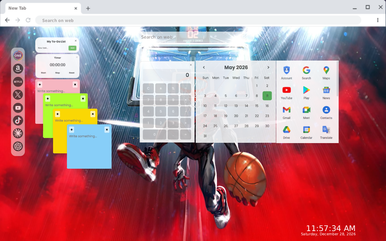 Spider-Man Basketball Live Wallpaper - 截图 3