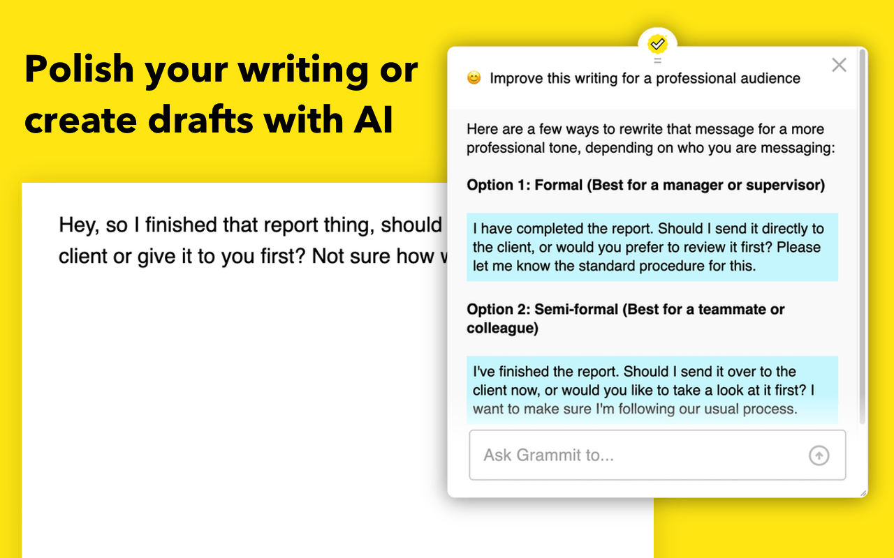 Grammit: AI Grammar Checker - 截图 4