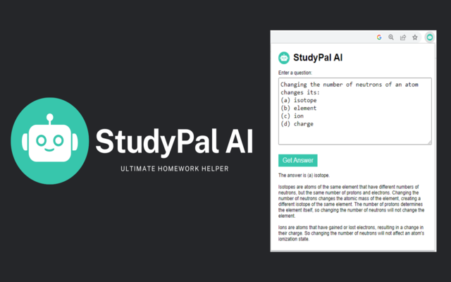 StudyPal AI - Ultimate Homework Helper - 截图 1