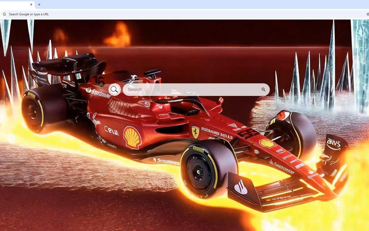 Ferrari F1 Car Live Wallpaper - 截图 1