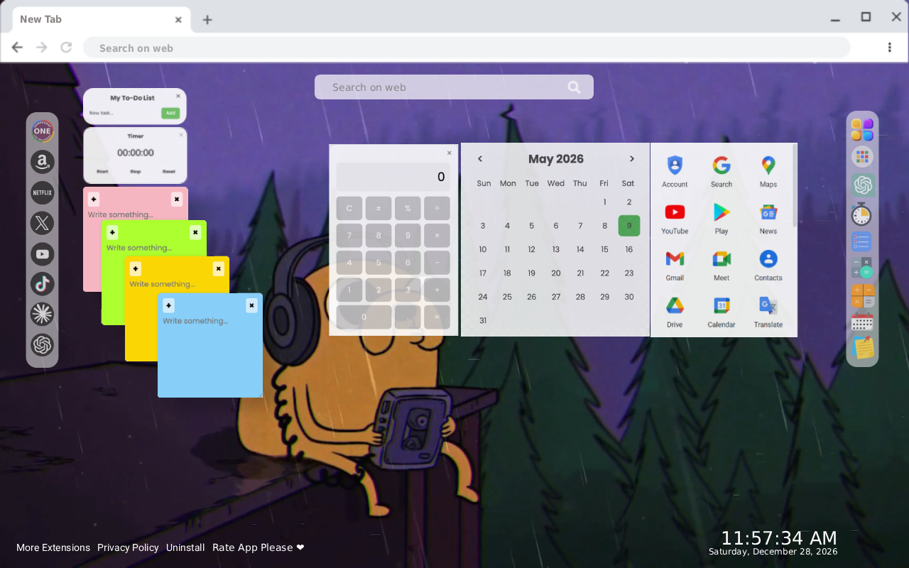Jake the Dog Vibe Adventure Time Live Wallpaper - 截图 3