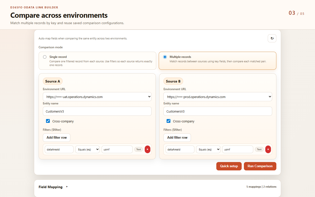 D365FO OData Link Builder - 截图 3