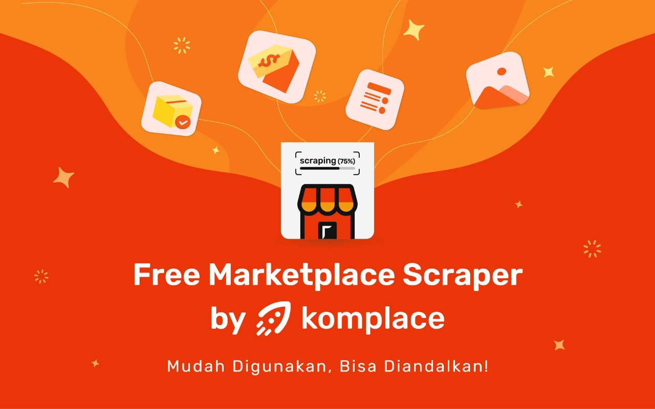 Free Marketplace Scraper by Komplace - 截图 1