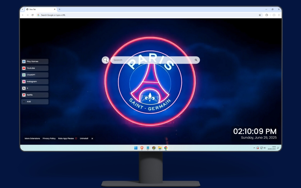 Paris Saint Germain Live Wallpaper - 截图 2