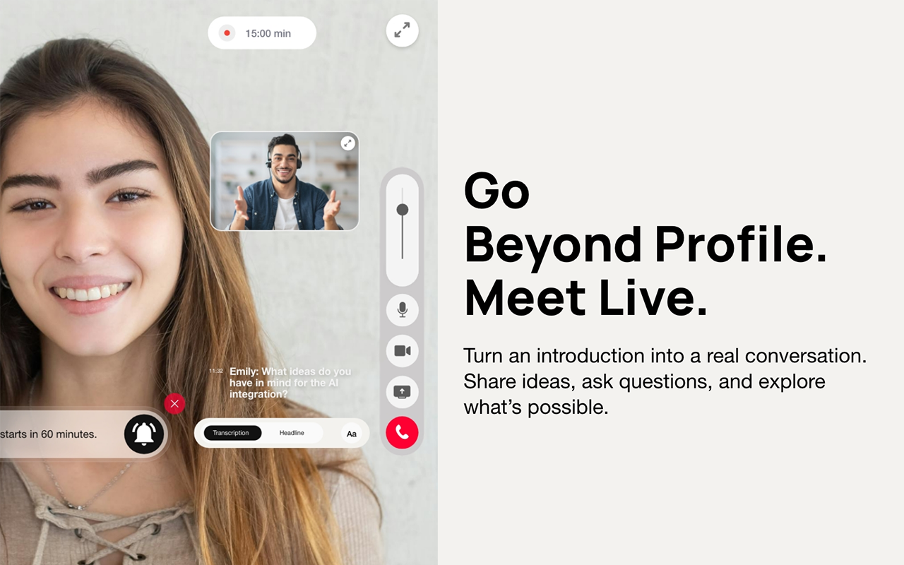 Meex – Get Meetings with Anyone - 截图 3