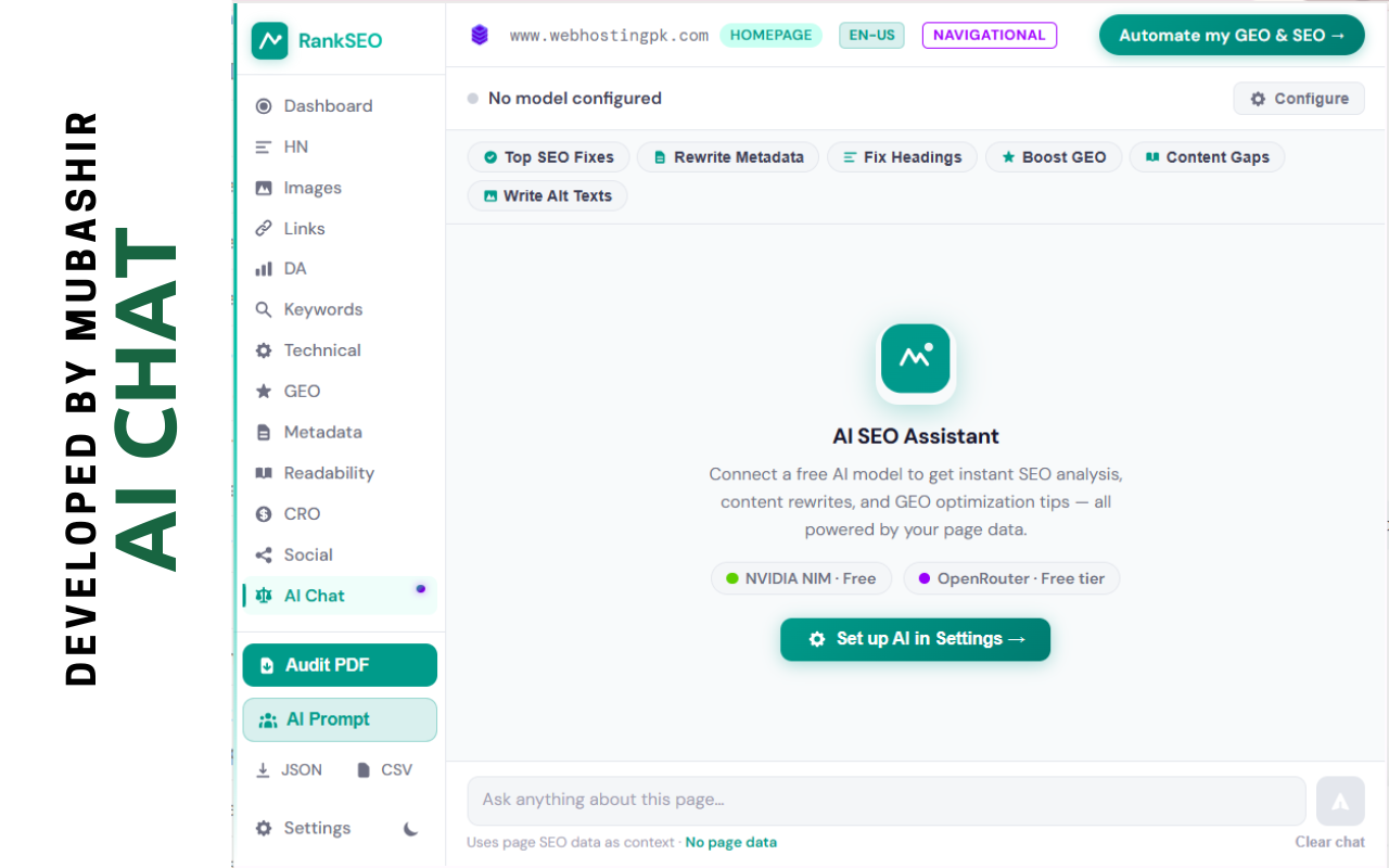 RankSEO - AEO & GEO Expert - 截图 4