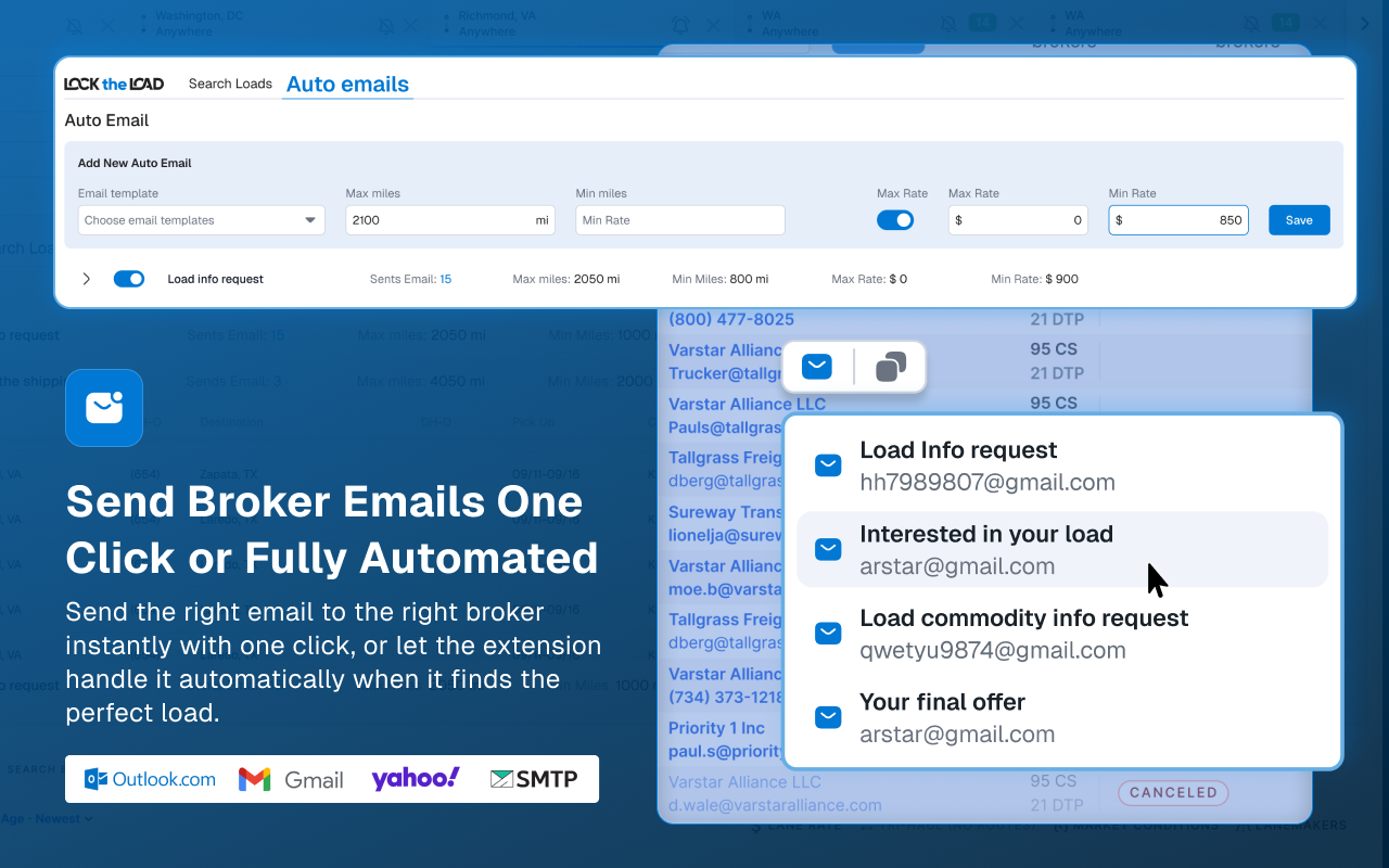 LockTheLoad - Loads Booking Manager - 截图 1