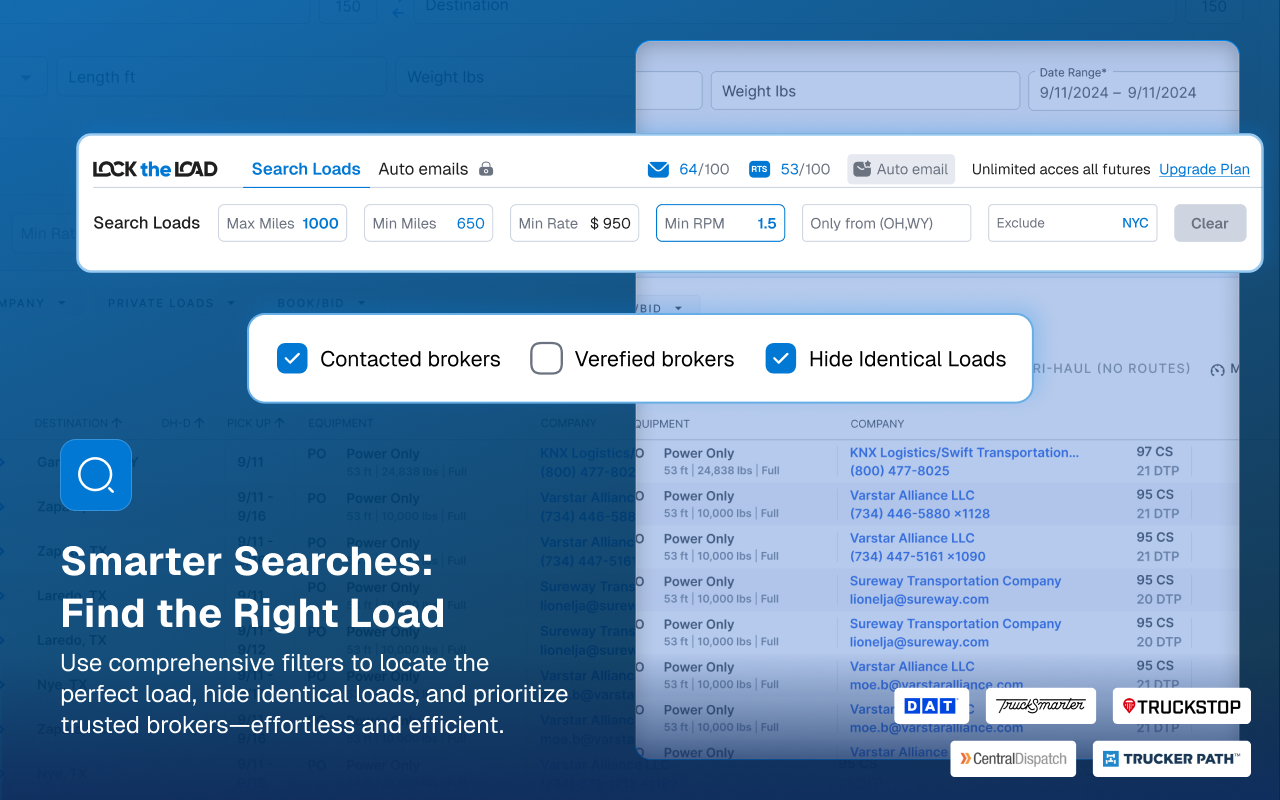 LockTheLoad - Loads Booking Manager - 截图 4