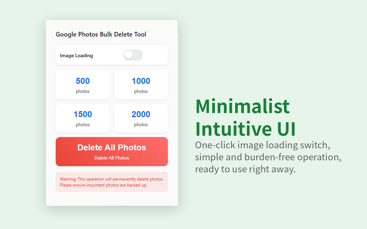 Delete All Google Photos - 截图 4